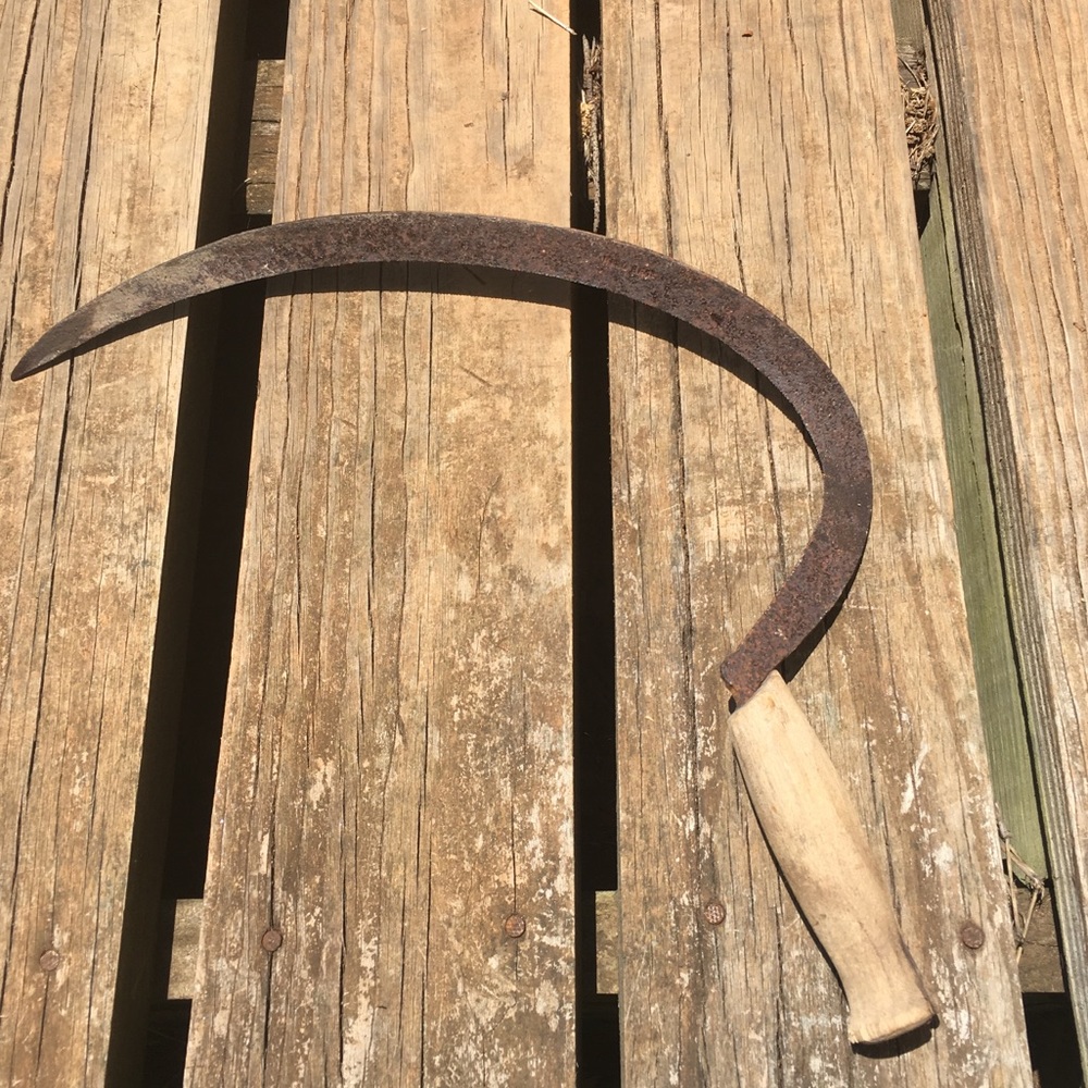 Sickle Antique Farmhouse Decor, Country Decor